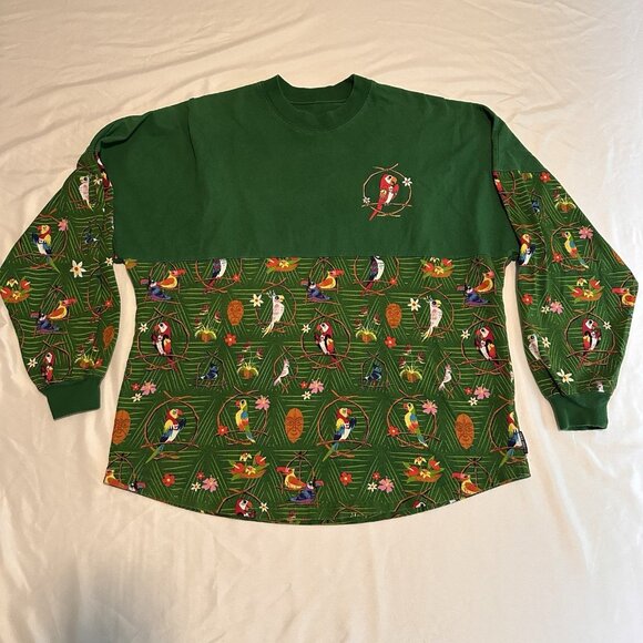 Rare Walt Disney World Enchanted Tiki Room Spirit Jersey Medium - Picture 1 of 11